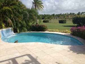 Private Swimming Pool at the Pool Suites at Jumby Bay Luxury Resort