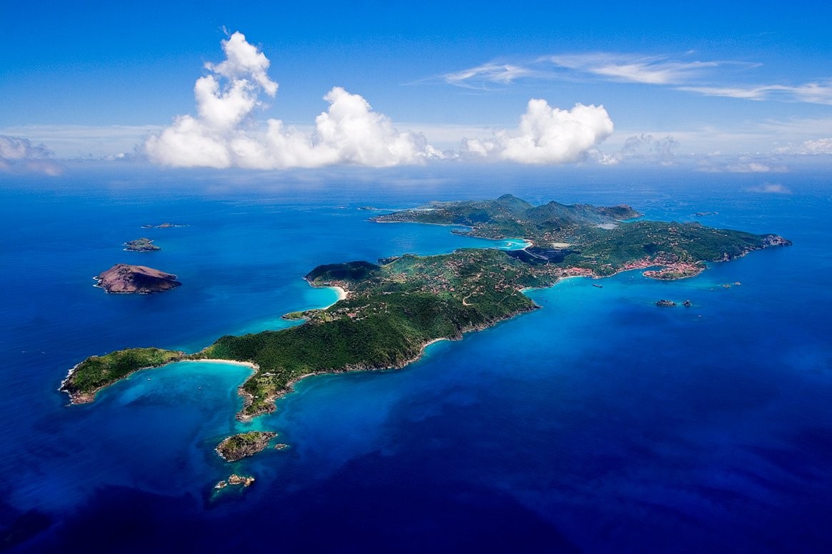 St Barts From The Air