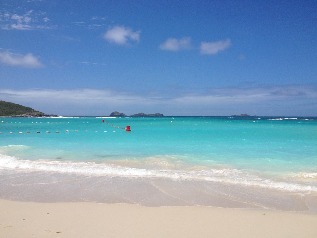 St Jean beach is the place to be i during St Barts high season