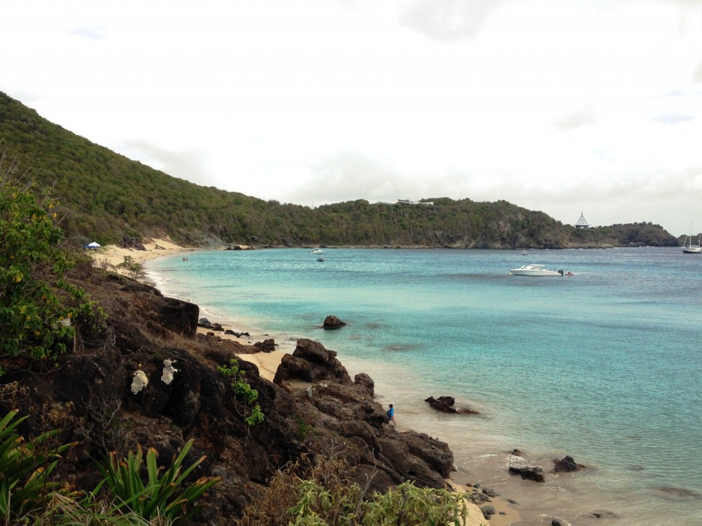 Colombier Beach. Secluded, off the beaten track, and very pretty. Colombier Beach in St Barts.