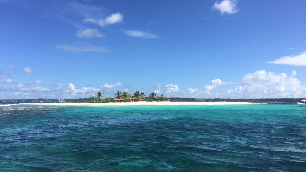 Day Trip to Sandy Island, Anguilla. Secluded and beautiful.