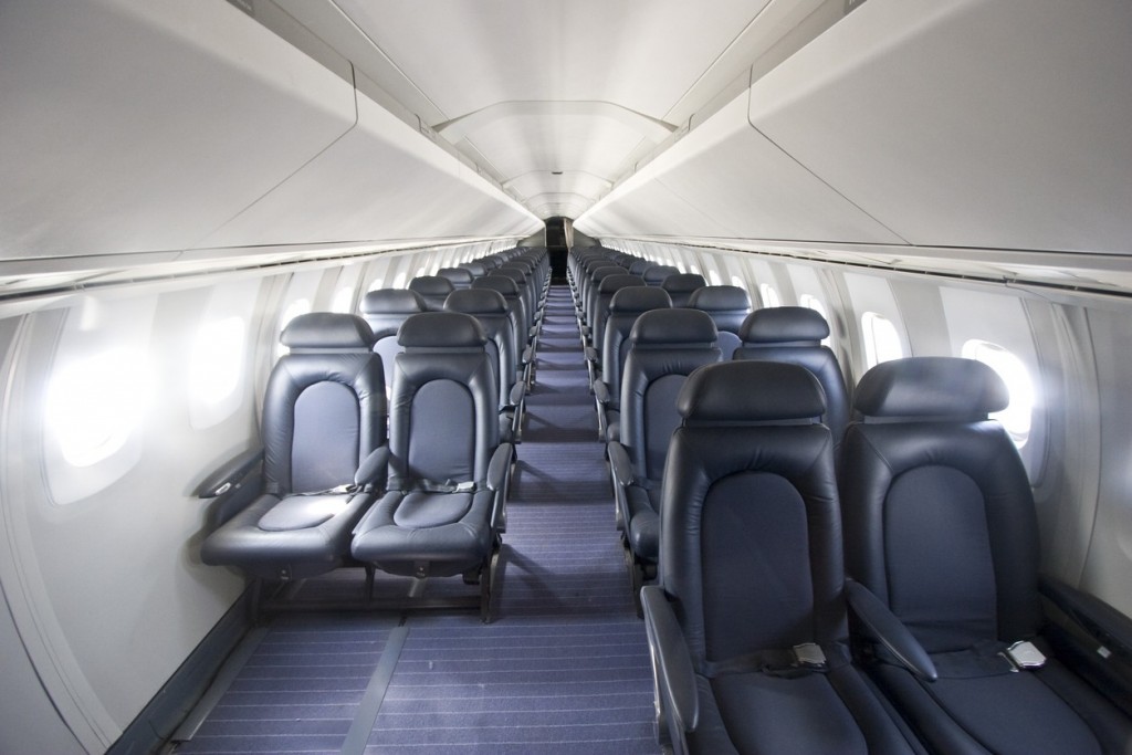 Interior of the Concorde