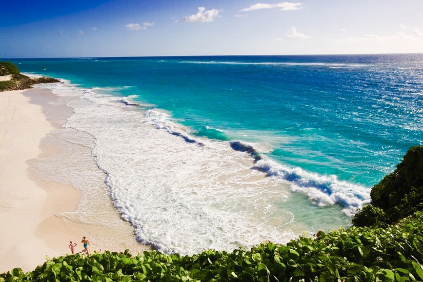 The best time to travel to Barbados is whenever you want to. Crane beach will be pretty and warm no matter the time of year.