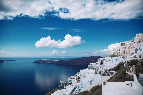Views don't get much better than this. Views in Santorini
