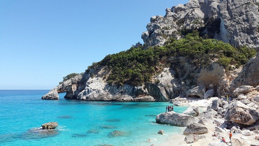 A beautiful beach in Sardinia one of the nicest islands in Italy