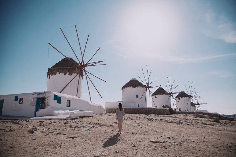 Windmills in Mykonos