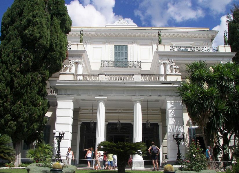 One of the most pleasant things to do in corfu is visit the Achilleion palace