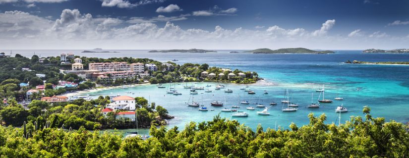 Where can I travel without a passport? Why not visit the US Virgin Islands with listening turquoise waters and sandy beaches!