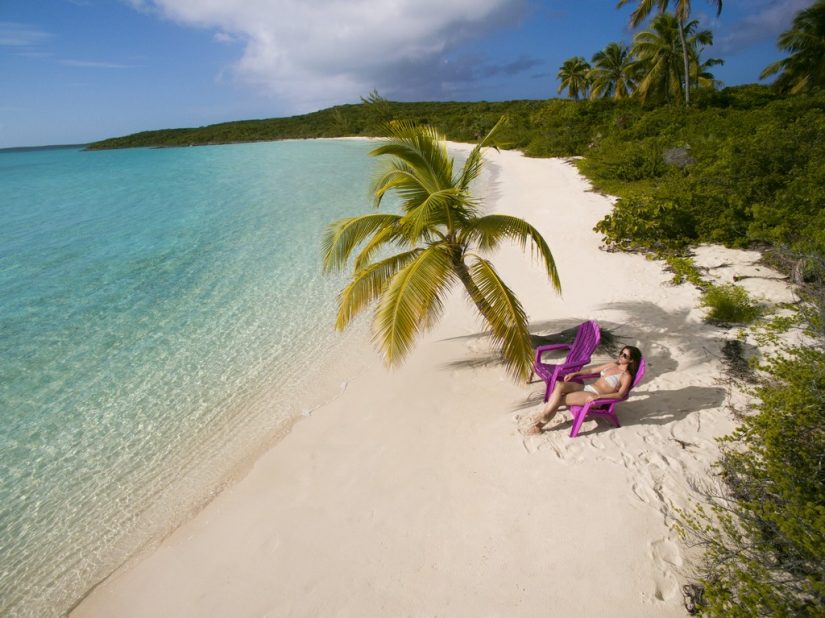 Enjoy this lush, tropical island laced with soft sandy beaches and incredible crystal clear waters to swim in The Exumas is a series of islands overlooking the ocean and filled with an abundance of fun Bahamas attractions
