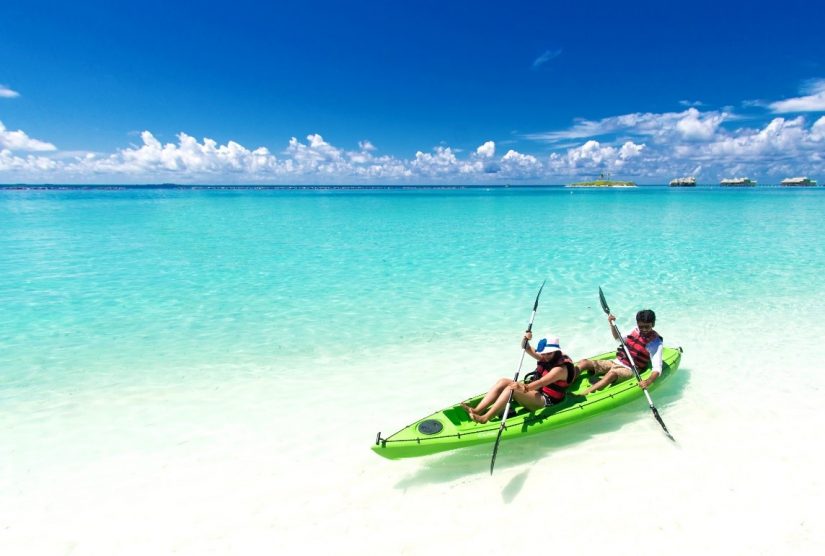 Water sports are the top things to do in the Bahamas along the warm Caribbean waters