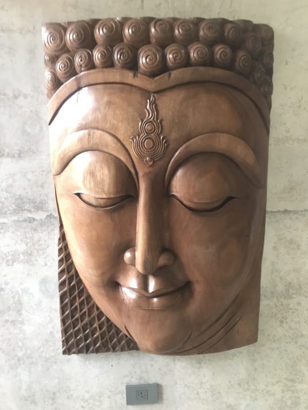 A balinese bas-relief