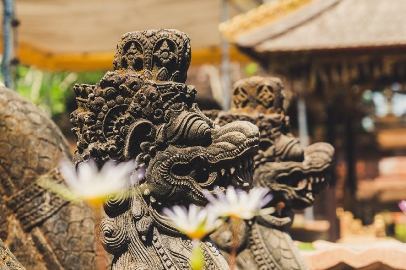 A balinese bas-relief A balinese bas-relief