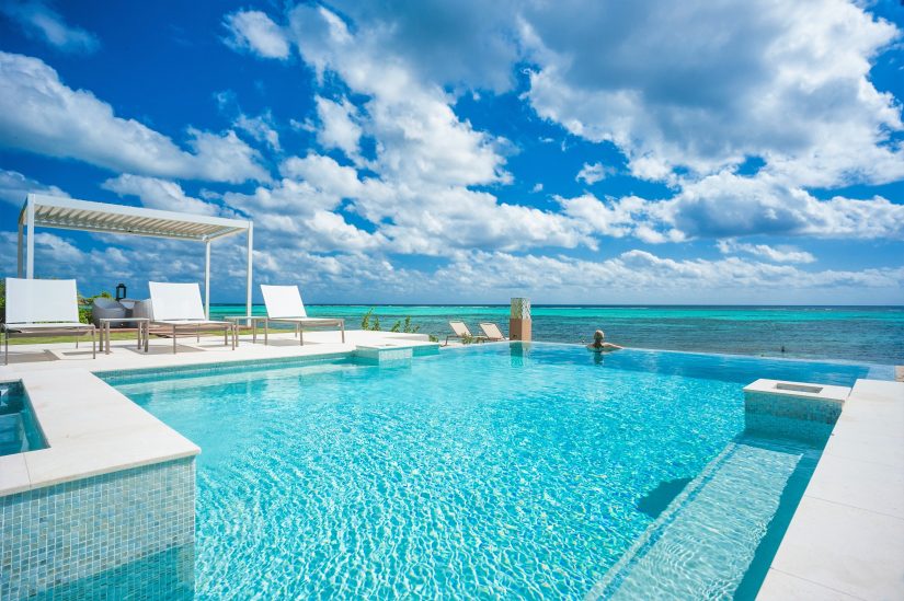 Infinity pool at Grand Cayman