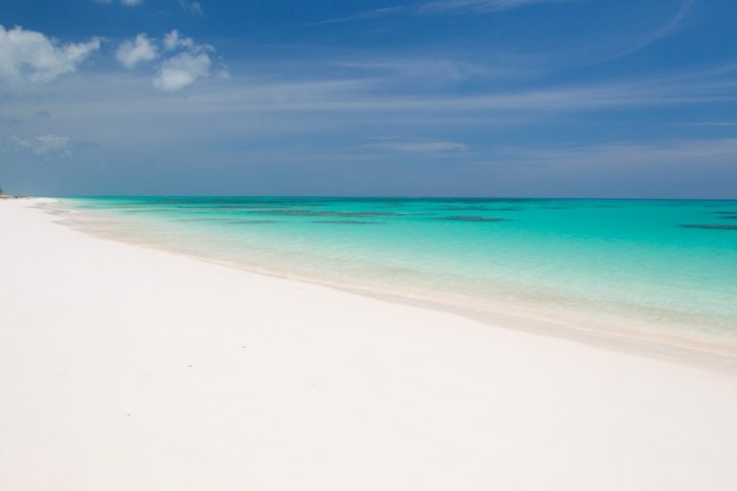 The pink tinged sands are a luxury to walk along, setting a very romantic scene Cat island embraces one of the best beaches in Bahamas, the 8-mile Pink Sand Beach