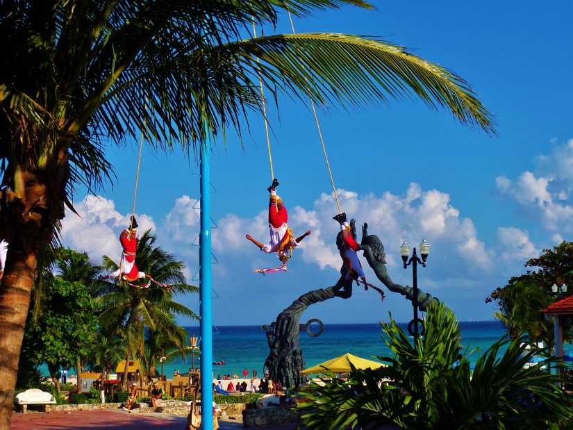 Parque Fundadores is bursting with vibrant colors and lined in palm trees along this tropical sun soaked beach. For some more upbeat and fun-filled mexico beach destinations, visit Parque Fundadores in Playa Del Carmen