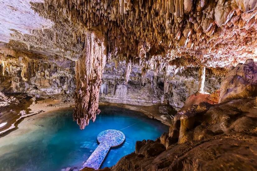 The cenote Suytun mexico luxury