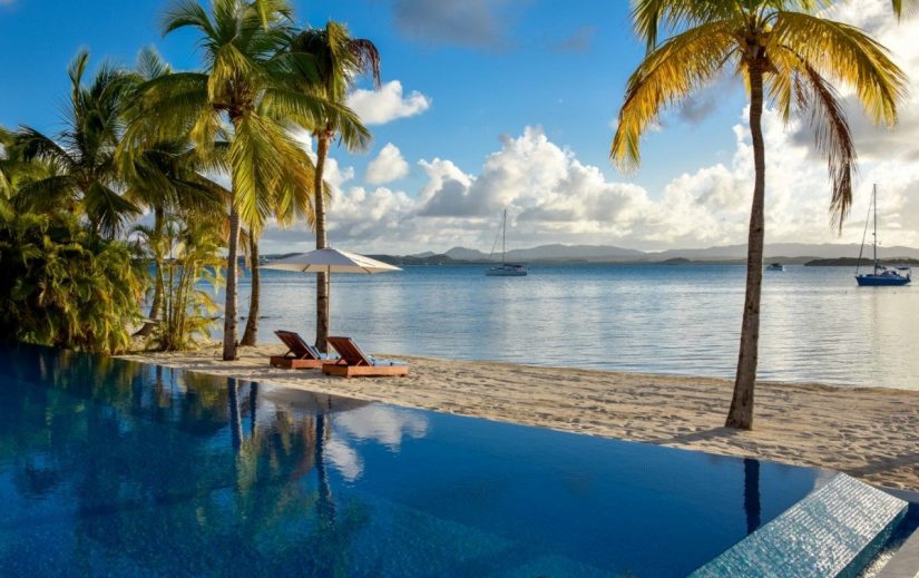 Antigua indulges in panoramic azure views across the Bay and the Caribbean Sea. Antigua offers many of the top honeymoon destinations, overlooking the azure sea and sugar-fine white sandy beaches