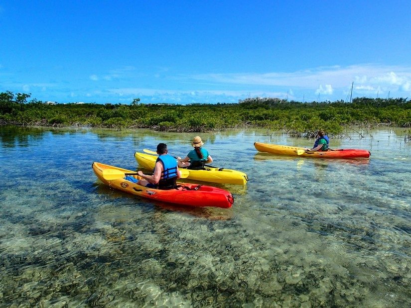 kayacking turks caicos honeymoon