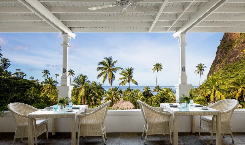 The Terrace at Sugar Beach St Lucia Resort