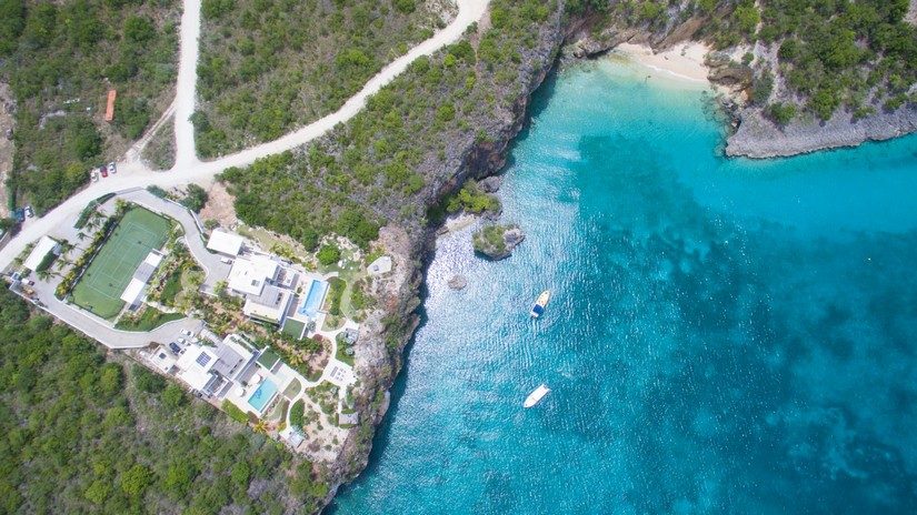 Ani Villas Resort in Anguilla at Little Bay Beach in Anguilla