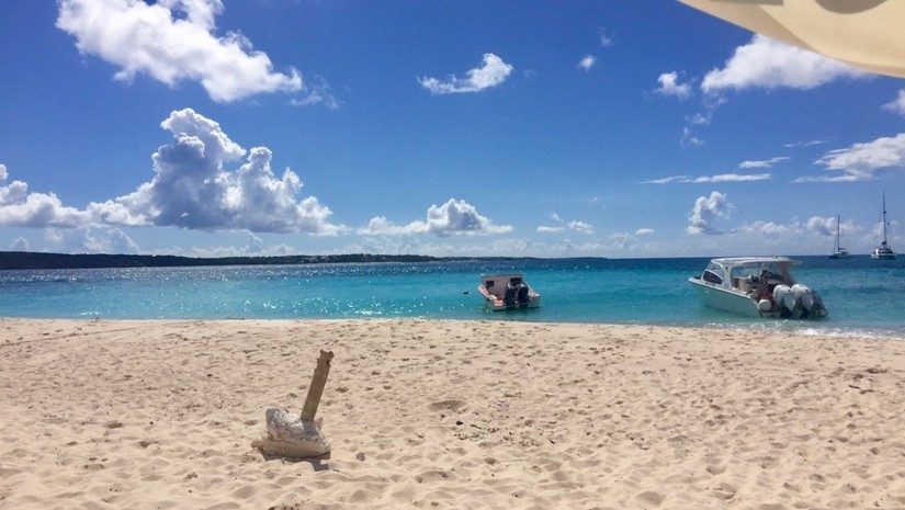 The Beach at Sandy Island in Anguilla one of the top anguilla beaches
