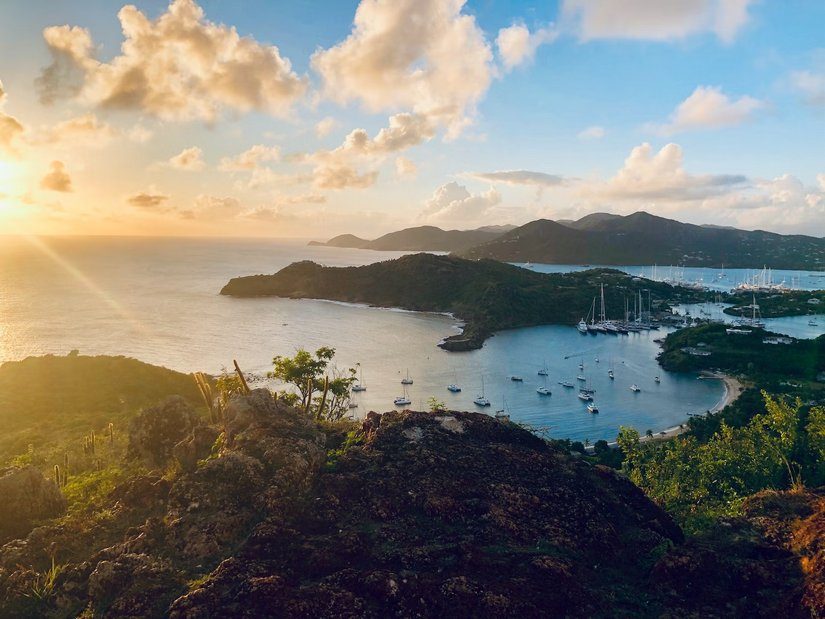 antigua scenic ocean view