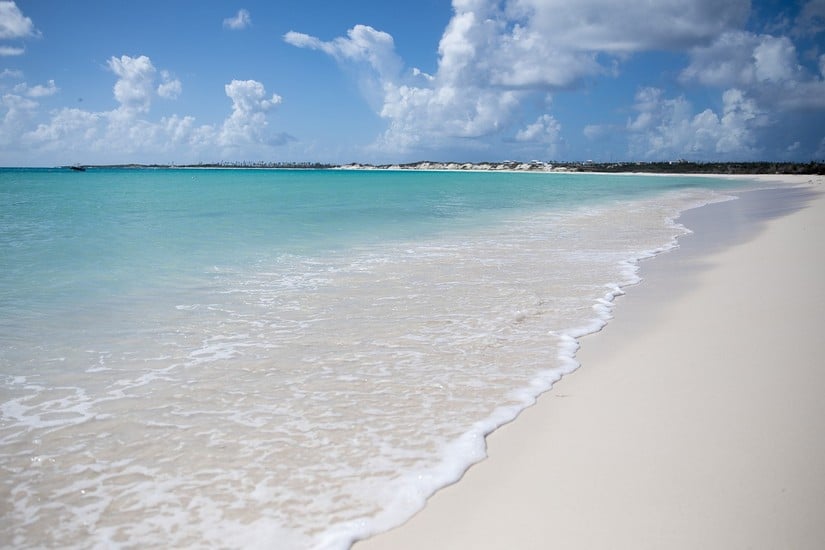 A White Sandy Beach in Anguilla