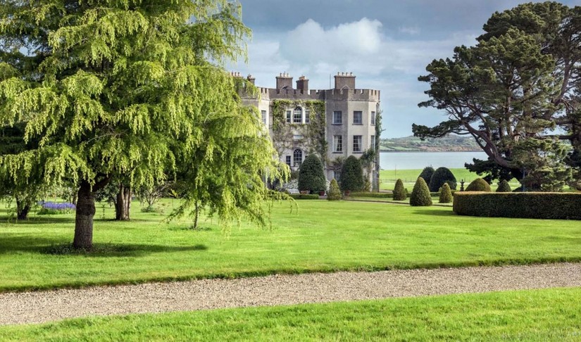 Glin Castle in Ireland one of the most unique vacation rentals in the world