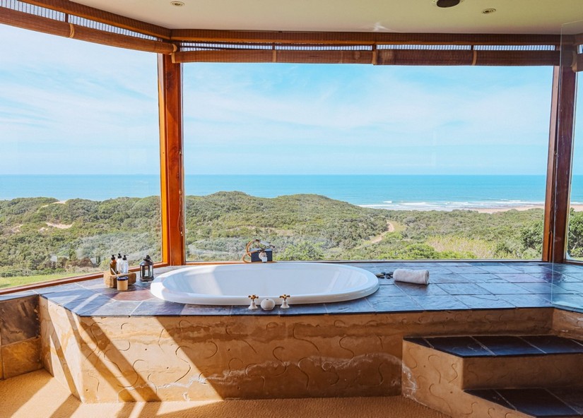 The incredible view at Sandcastle luxury villa in south africa