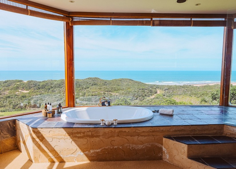 The incredible view at Sandcastle luxury villa in south africa