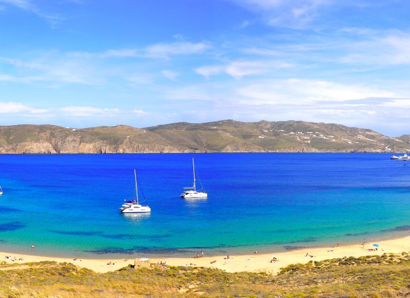 Fokos Beach in Mykonos