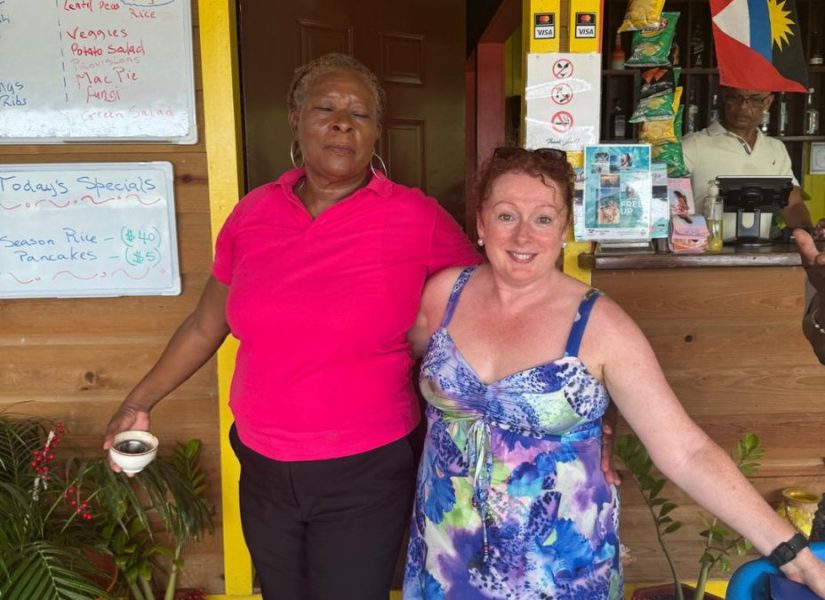 Noreen with Aunty Carvell