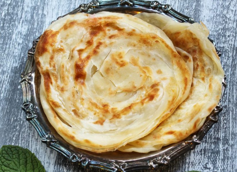 roti a popular Antigua food