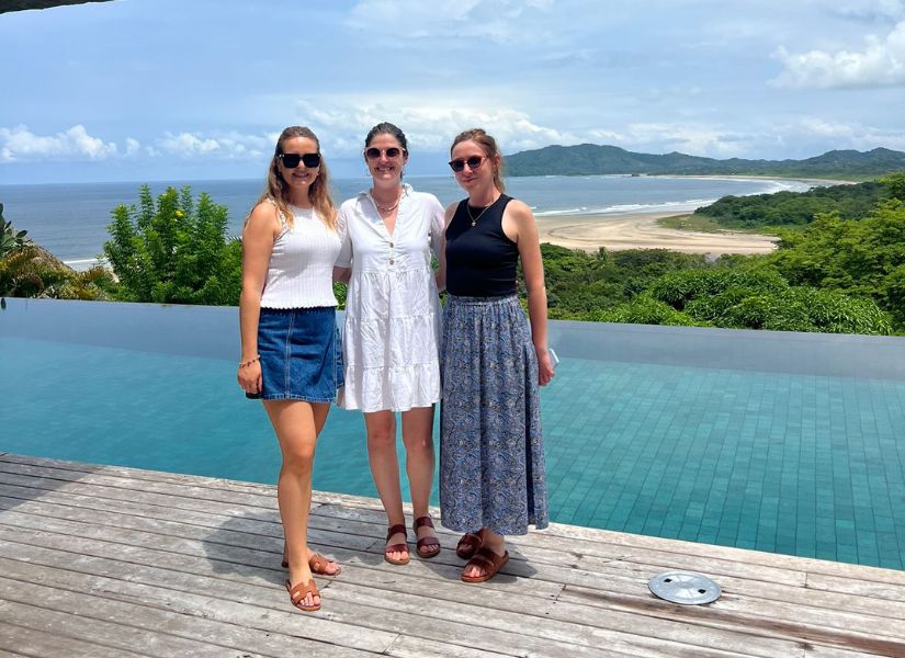 Our team at Casa Alang Alang in Costa Rica