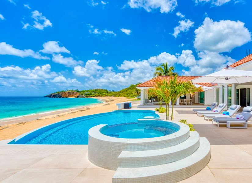 Carisa villa on Baie Rouge St Martin