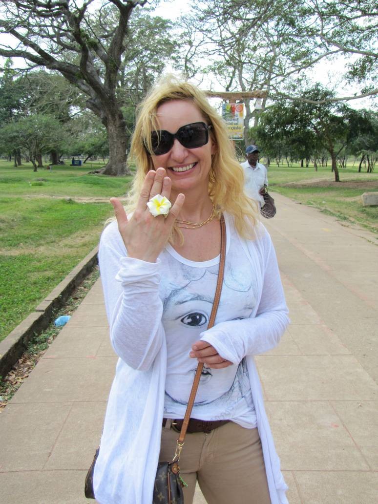 Alex Baradi at Anuradhapura