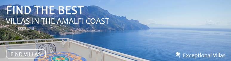 Find the best villas on the Amalfi Coast
