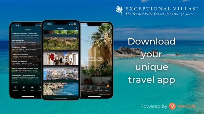Vamoos App by Exceptional Villas