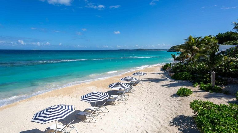 Beach Loungers on Long Bay