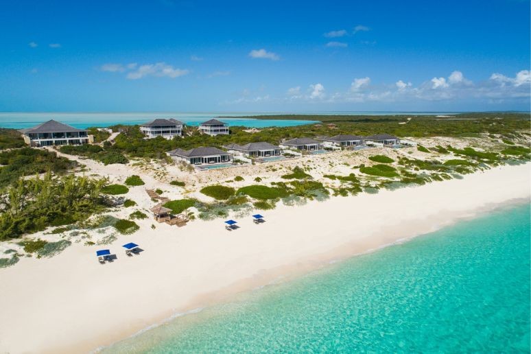 Aerial View of Sailrock Resort