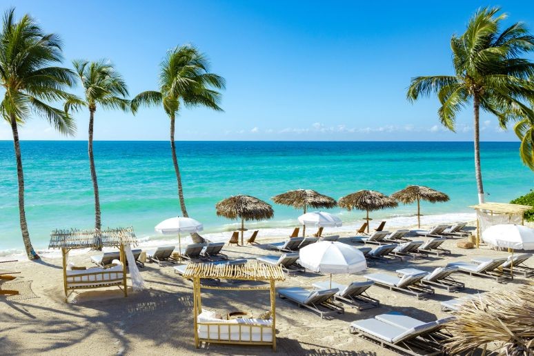 The beach at Albany resort Bahamas