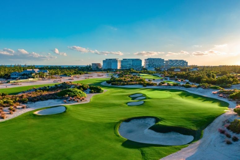 Golf Course at the Albany resort in the Bahamas