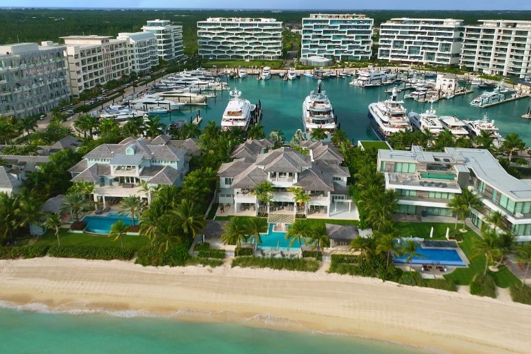 The Marina at Albany resort in the Bahamas