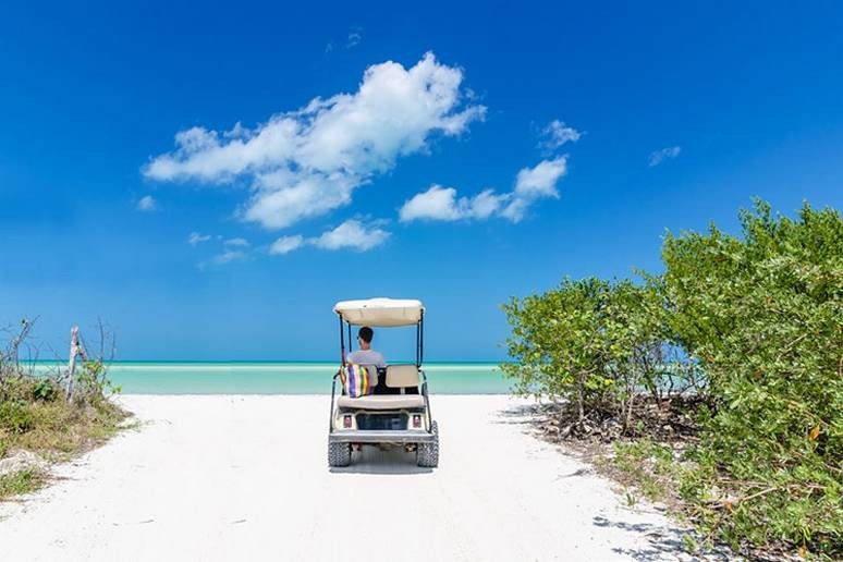 Beach Buggy On Harbour Island