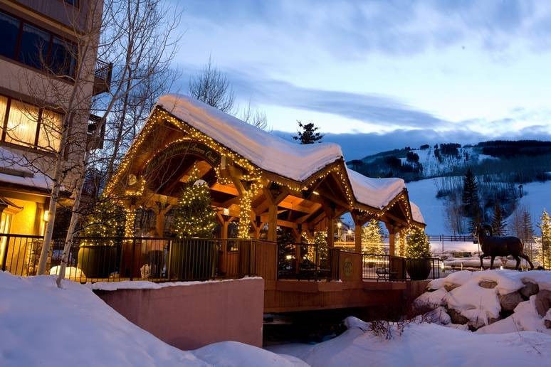 The Vail ski resort in Colorado