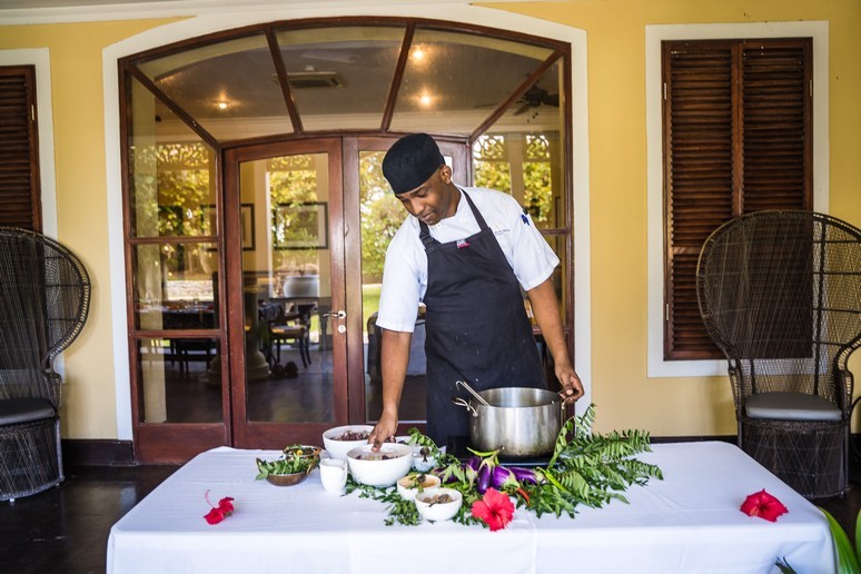 Dining in The Seychelles
