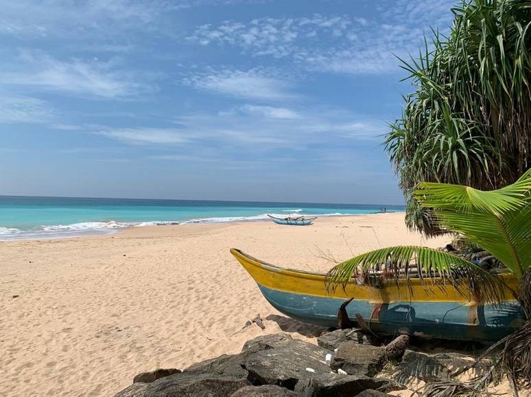 On of the best things to do in Sri Lanka is to explore he stunning beaches - like this one