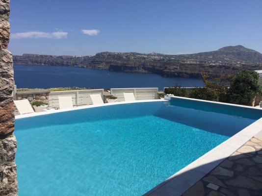 View of Pool from Michaela Residence