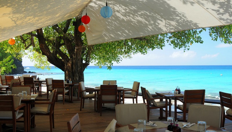 The Cotton House Restaurant in Mustique