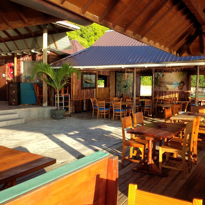 Basil's Bar, Britannia Bay, Mustique